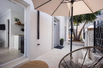 Ground-Floor Studio with Private Terrace in Trogir