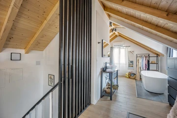 Rooftop Studio with Private Balcony in Trogir