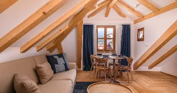 Rooftop One-Bedroom Apartment in Trogir for 4