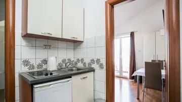 Seget Donji Beachside Studio with Balcony for 2