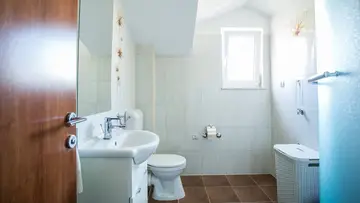 Seget Donji Beachside Studio with Balcony for 2