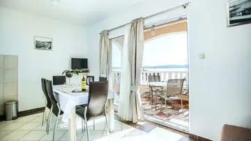 Seget Donji Apartment with Sea View Balcony