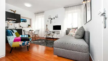 Rovinj Sea-View Studio Apartment for 2