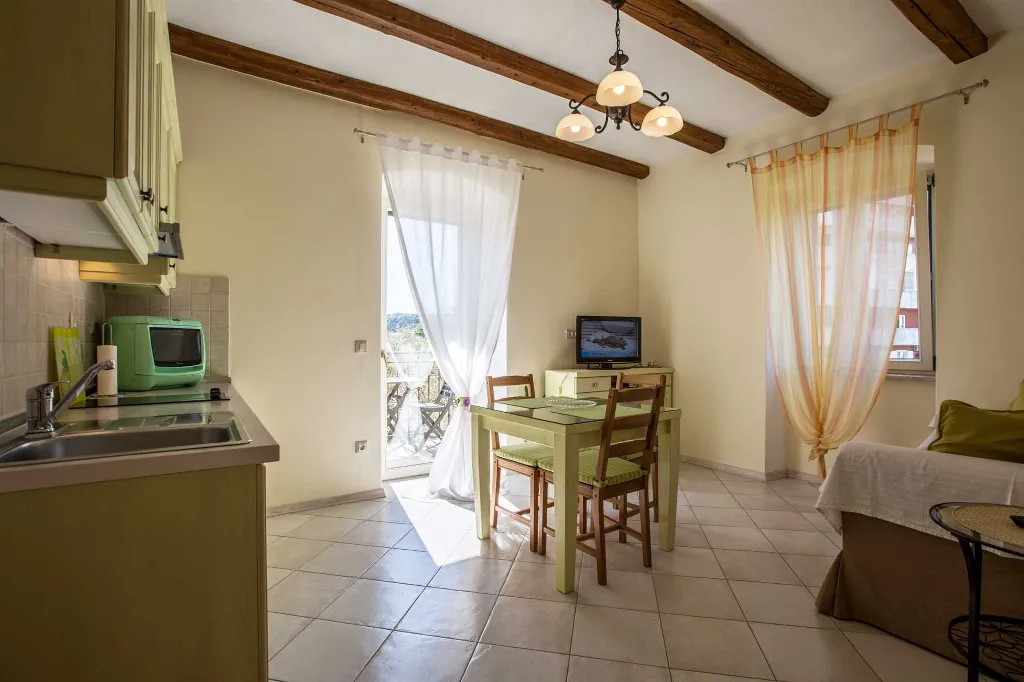Rovinj Studio Apartment with Balcony for 3 Guests