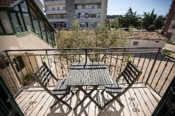 Rovinj Studio Apartment with Balcony for 3 Guests