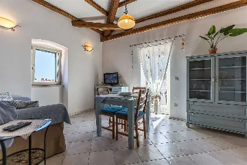 Balcony Studio Apartment for 3 in Rovinj