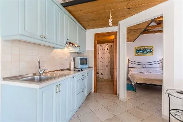 Balcony Studio Apartment for 3 in Rovinj