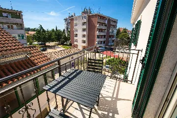 Balcony Studio Apartment for 3 in Rovinj