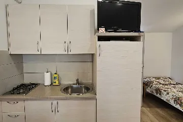 Rovinj Studio Apartment with Terrace and Parking