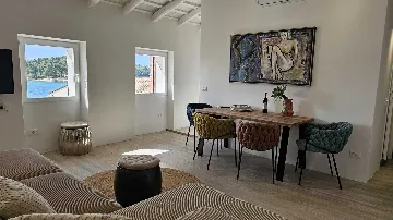 Rovinj Two-Bedroom Apartment with Sea View for 4