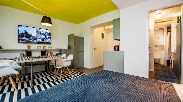 Rovinj Studio Apartment for 2 with Balcony Terrace