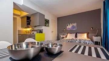 Rovinj Studio Apartment in Pedestrian Area