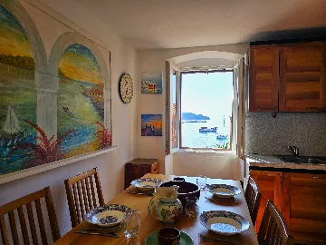 Two-Bedroom Apartment in Rovinj with Sea View for 4