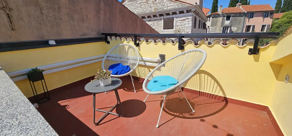 Rovinj Studio Apartment with Private Terrace