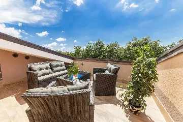 Vodnjan Villa with Heated Pool and Rooftop Terrace