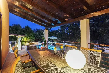 Vodnjan Villa with Heated Pool and Rooftop Terrace