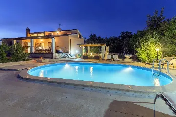 Vodnjan Villa with Heated Pool and Rooftop Terrace