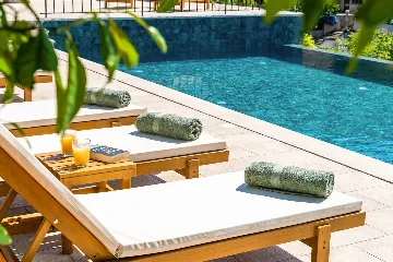 Seaside Infinity Villa with Private Estate, Molunat