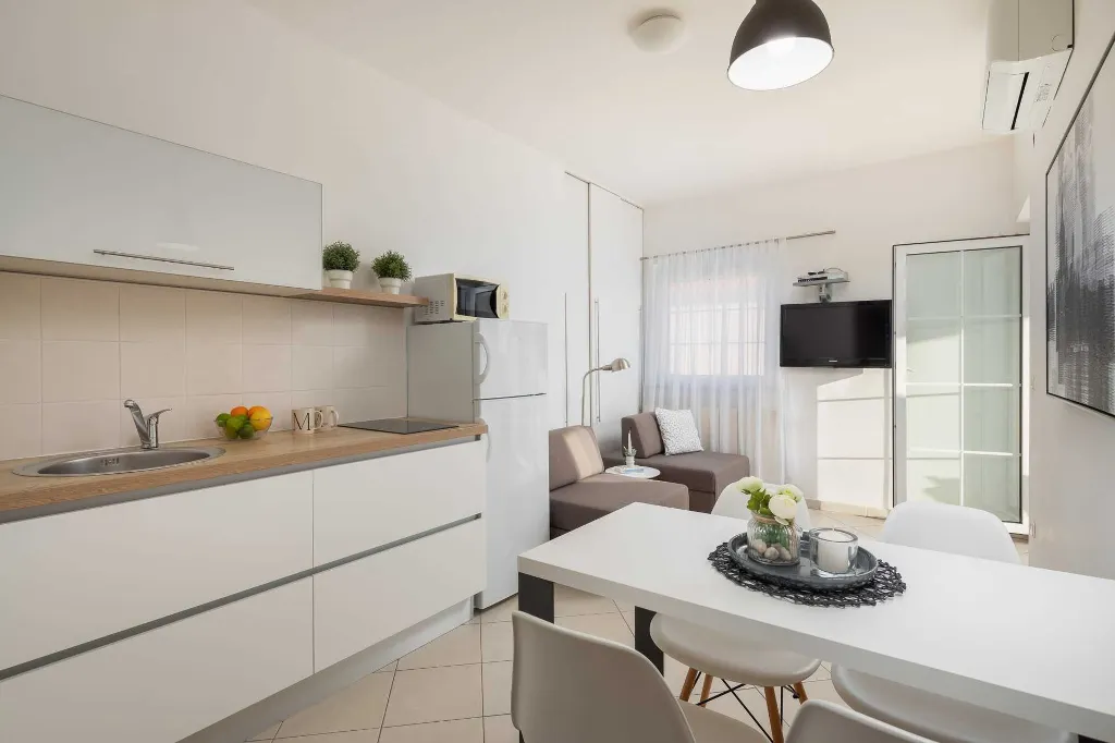 Contemporary Poolside Apartment in Vodice