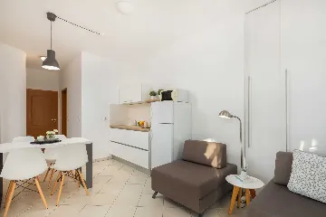 Contemporary Poolside Apartment in Vodice