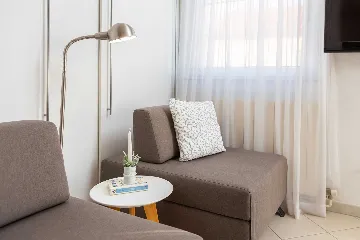 Contemporary Poolside Apartment in Vodice