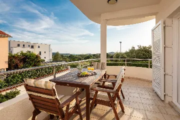 Contemporary Poolside Apartment in Vodice