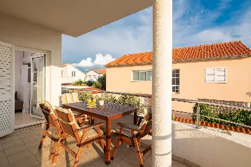 Contemporary Poolside Apartment in Vodice