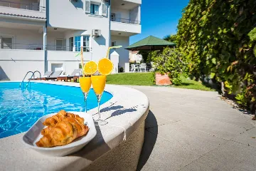 Contemporary Poolside Apartment in Vodice