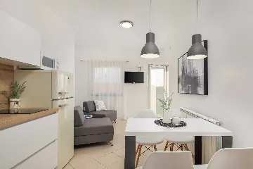 Contemporary Poolside Apartment in Vodice