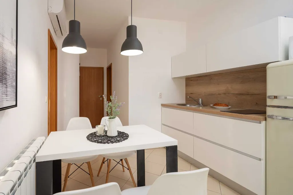 Contemporary Poolside Apartment in Vodice