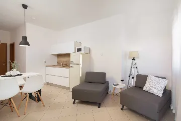 Contemporary Poolside Apartment in Vodice