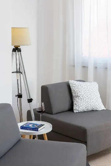 Contemporary Poolside Apartment in Vodice