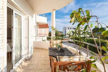 Serene Poolside Apartment for Two in Vodice