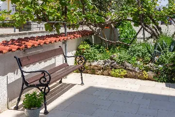 Serene Poolside Apartment for Two in Vodice