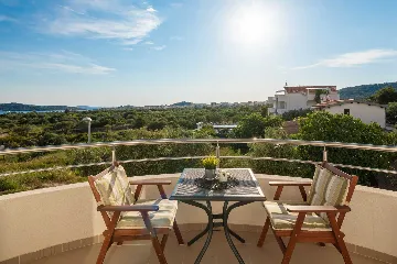 Modern Poolside Apartment for Two in Vodice