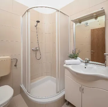 Modern Poolside Apartment for Two in Vodice