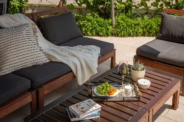 Modern Poolside Apartment for Two in Vodice