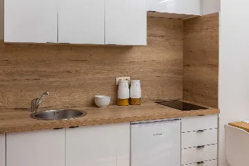 Modern Poolside Apartment for Two in Vodice