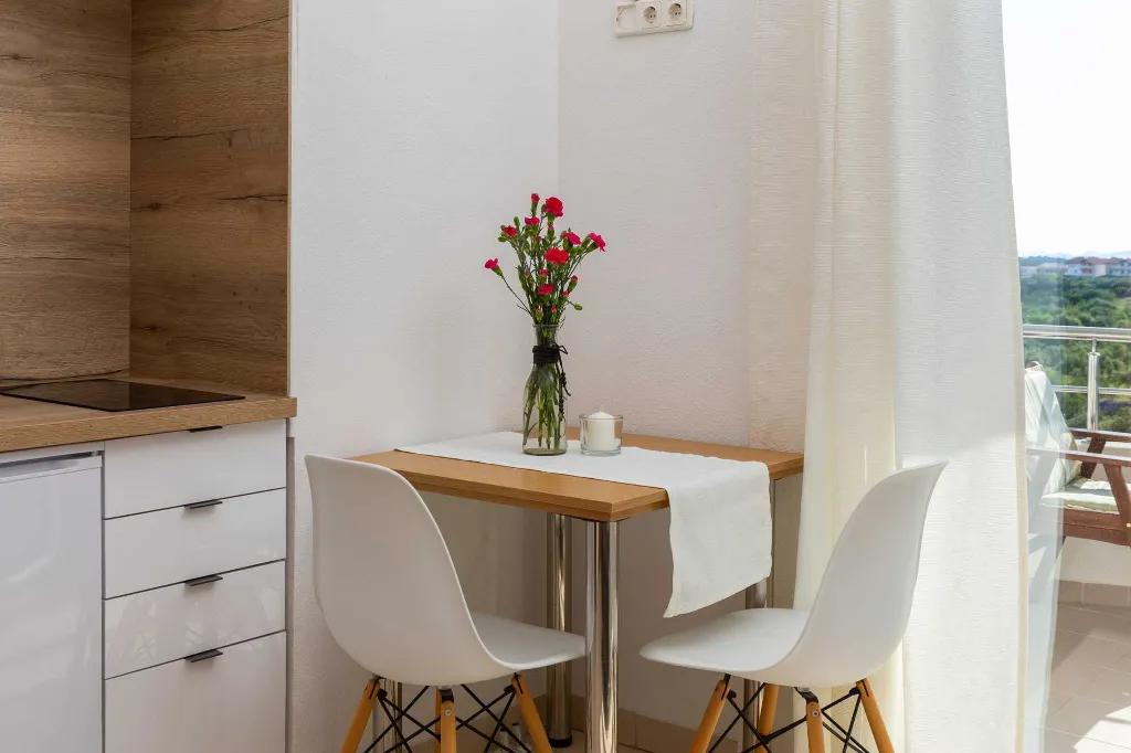 Modern Poolside Apartment for Two in Vodice