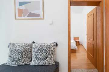 Modern Poolside Apartment for Two in Vodice