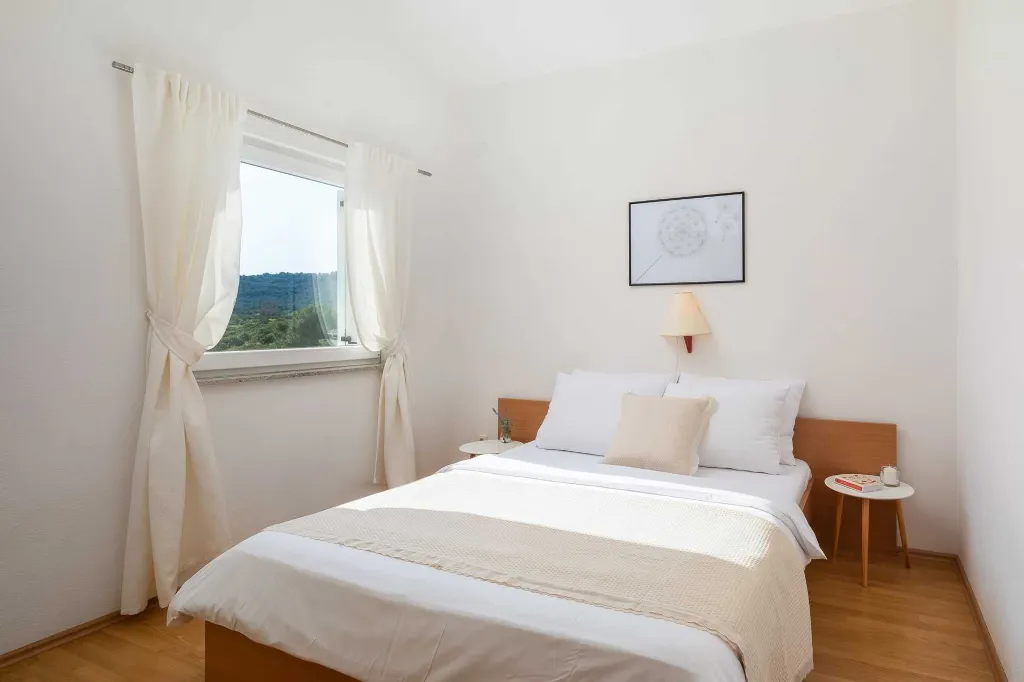Modern Poolside Apartment for Two in Vodice