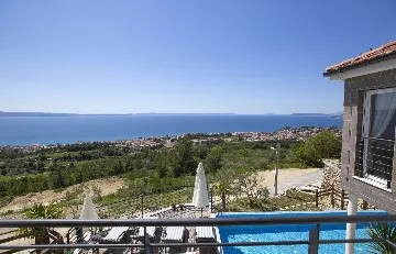 Contemporary Villa with Pool in Podstrana