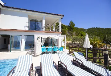 Contemporary Villa with Pool in Podstrana