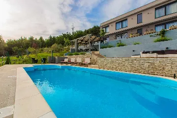 Modern Panorama Villa with Pool in Kaštel Stari