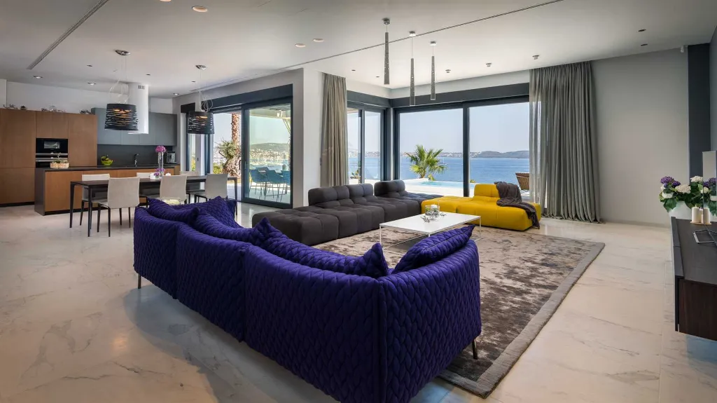 Contemporary Seaside Villa with Heated Pool, Seget Donji