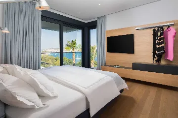 Contemporary Seaside Villa with Heated Pool, Seget Donji