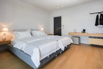 Contemporary Seaside Villa with Heated Pool, Seget Donji