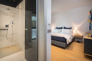 Contemporary Seaside Villa with Heated Pool, Seget Donji