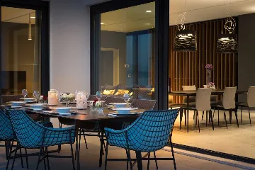 Contemporary Seaside Villa with Heated Pool, Seget Donji