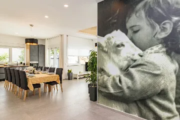 Contemporary Villa with Heated Pool in Pula